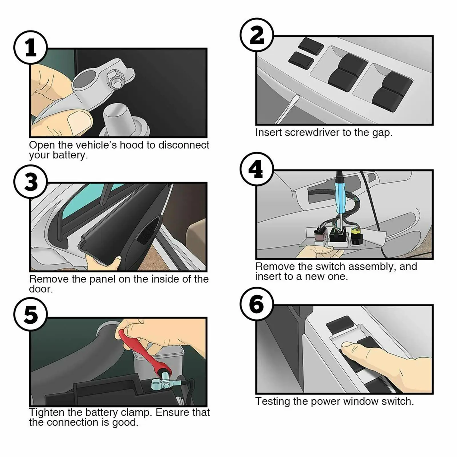 Автомобильный переключатель переднего левого стекла для Dodge Durango Jeep Grand Cherokee 2011 2012