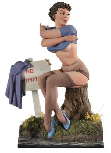 Неокрашенная полимерная фигурка в масштабе 1/22 плавательный пин коллекционная