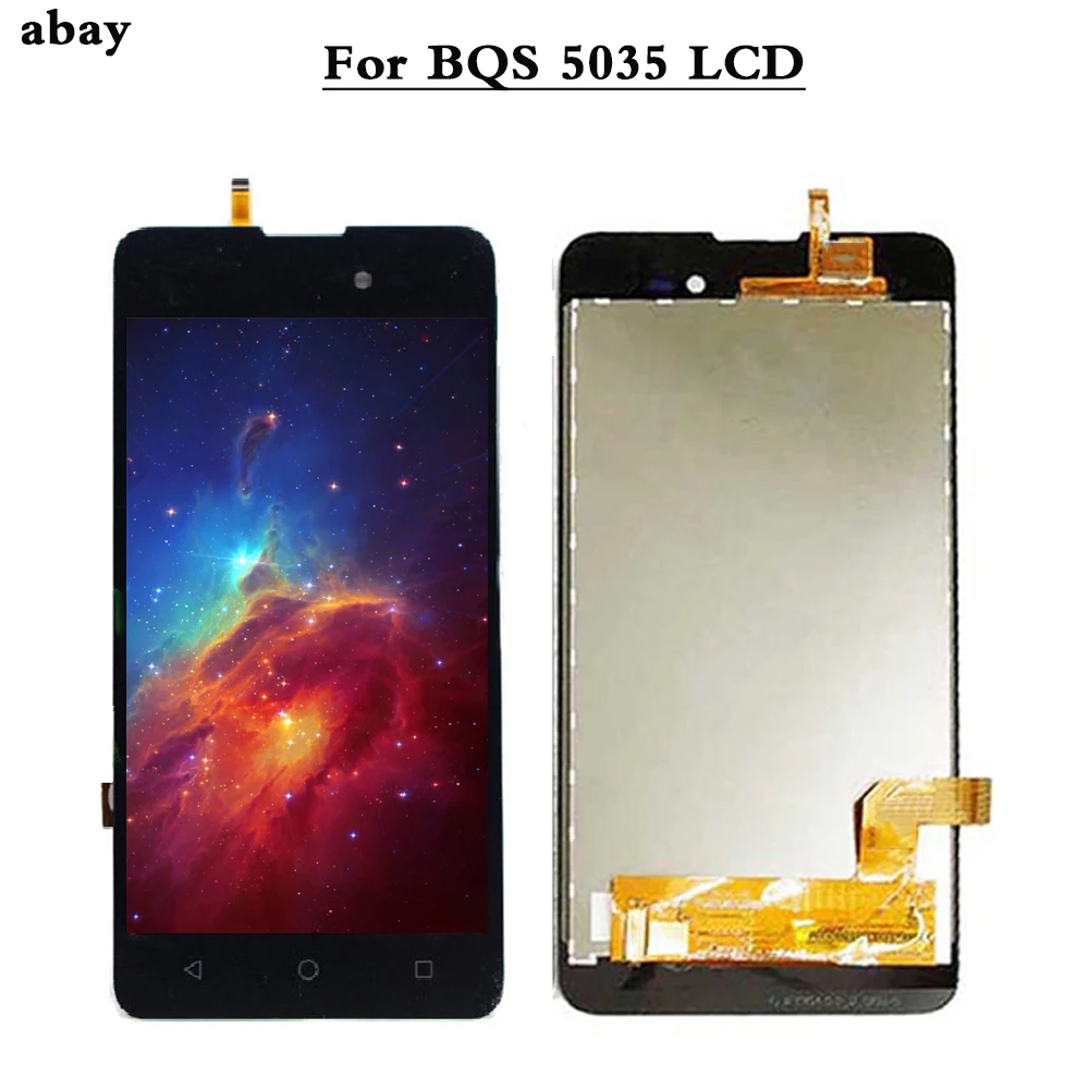 ЖК дисплей для BQ 5035 BQS BQS5035 BQ5035 сенсорный в сборе замена|Экраны мобильных