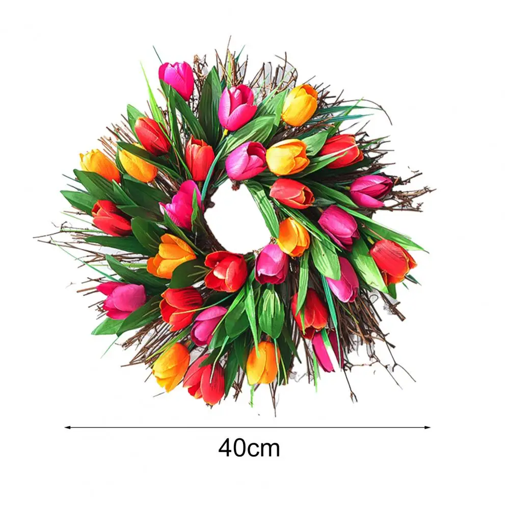 

DIY Wreath PU Artificial Flower Garland Real Touch Bouquet Fake Flowers For Wedding Decor Spring Party Home Supplies