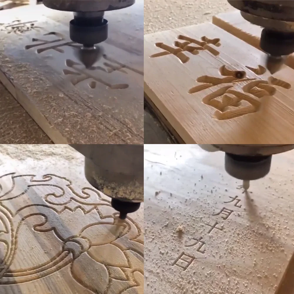 Фрезы с V-образным хвостовиком 6 мм 90 градусов для работ по дереву - купить