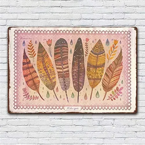 

Tin Sign Cartoon Animation Leaf Tree Bar Cafe Home Oil Station Garage Kitchen Farm Countryside Retro Tin Signs