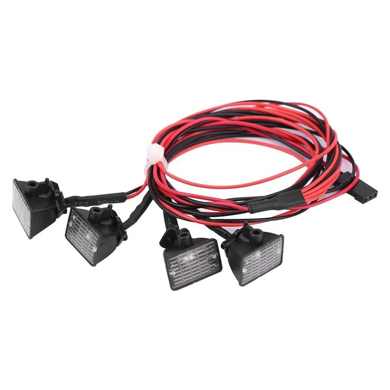 

Remote Control Crawler LEDs Light Bar Roof Lights Accessories for Axial Scx10 Traxxas TRX-4 Auto