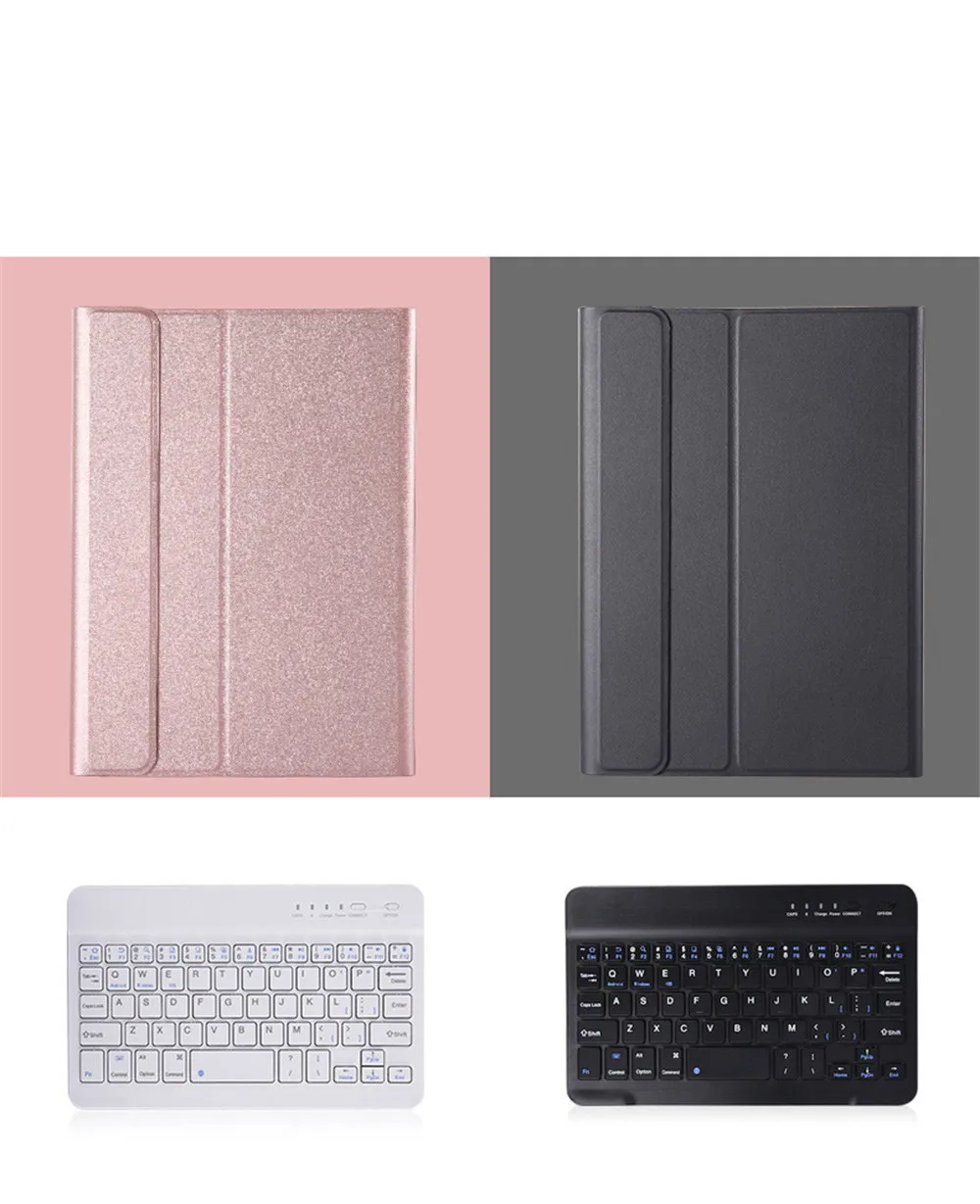 Съемный чехол клавиатура с подсветкой Bluetooth для iPad Air3/Pro 10 5/iPad 2 Беспроводная