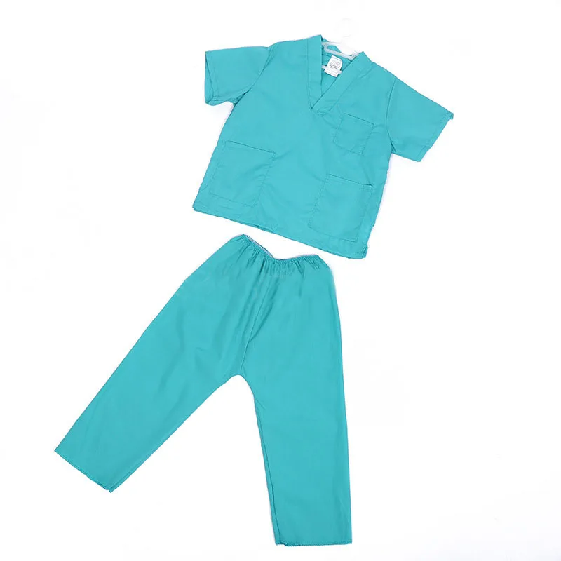 Костюмы на Хэллоуин для мальчиков и девочек хирургическая одежда костюм Доктора