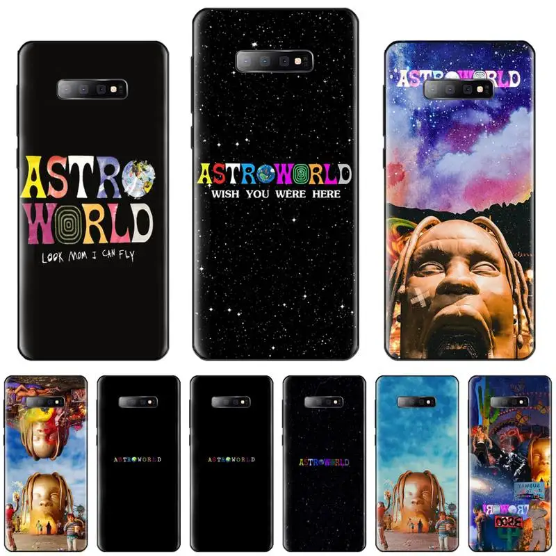Astroworld певица принтом Трэвиса Скотта США TPU чехол для задней панели мобильного