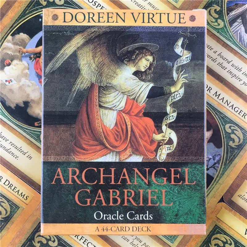 

English Archangel Gabriel Oracle Cards Tarot Card Board Game for Friend Party Entertainment Toys Divination Playing Card