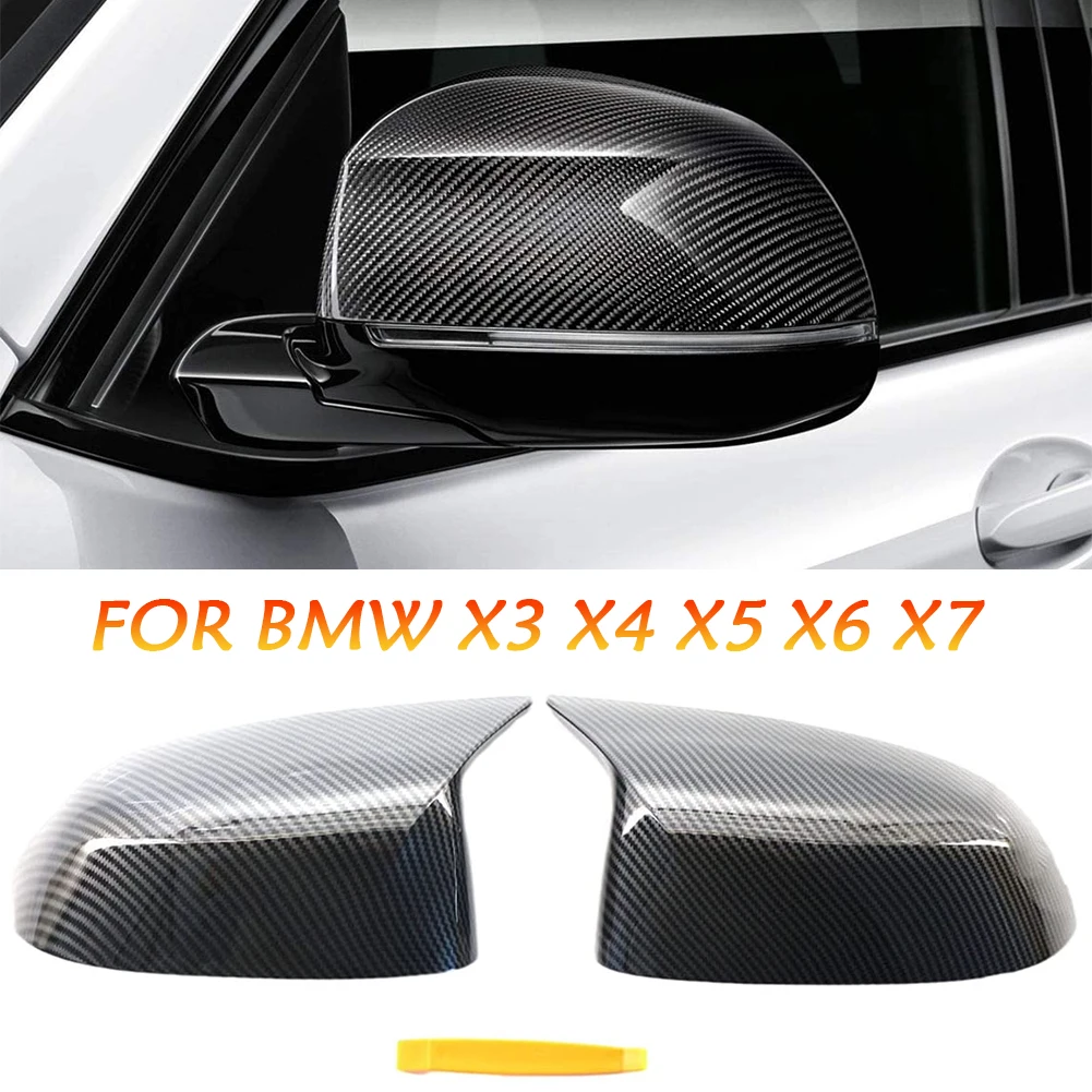

Чехол для зеркала заднего вида BMW X3 G01 X4 G02 X5 G05 X6 G06 X7 G07 2018 2019 2