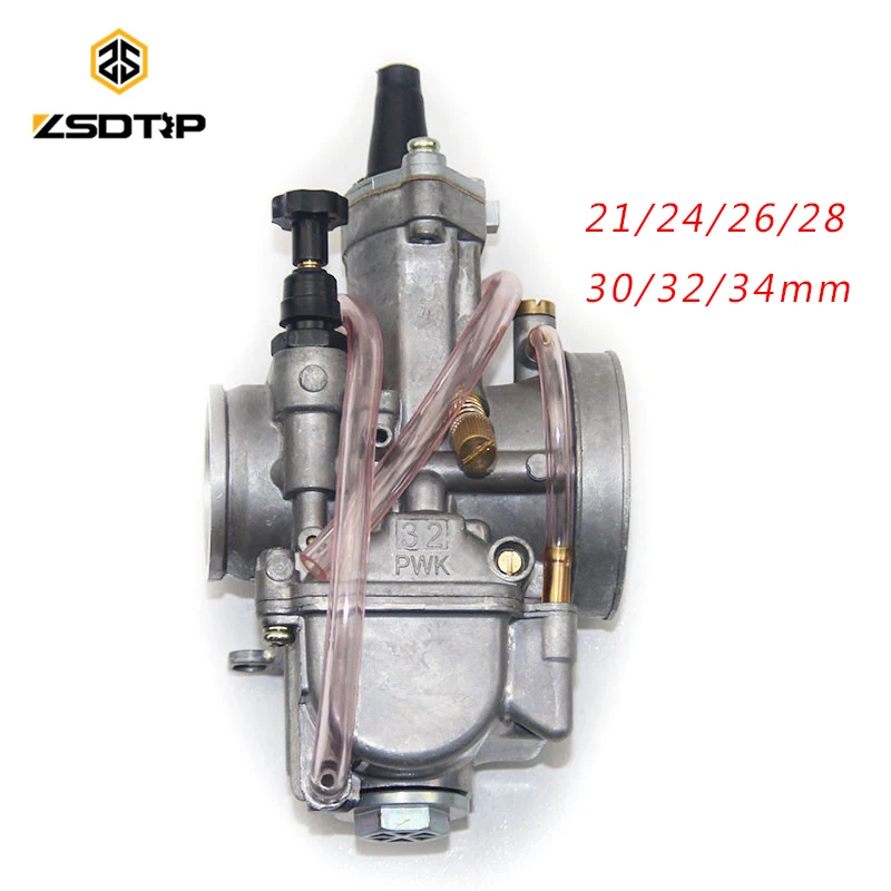 4-тактный мотоциклетный карбюратор ZSDTRP для Keihin Koso OKO мотоцикла 21 24 26 28 30 32 34 мм с Power