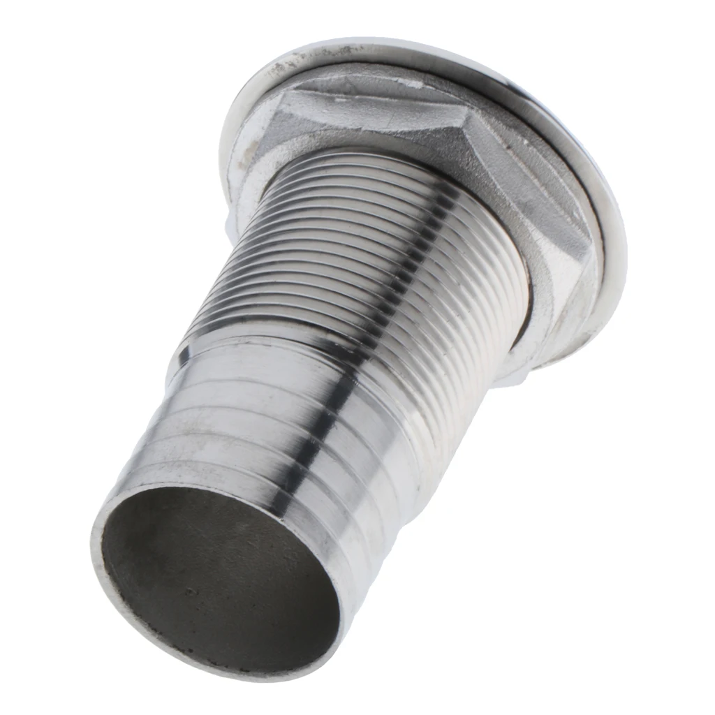 

Stainless Steel Boat Thru Hull Fitting for Boat Yacht Accessory Parts 1/4"