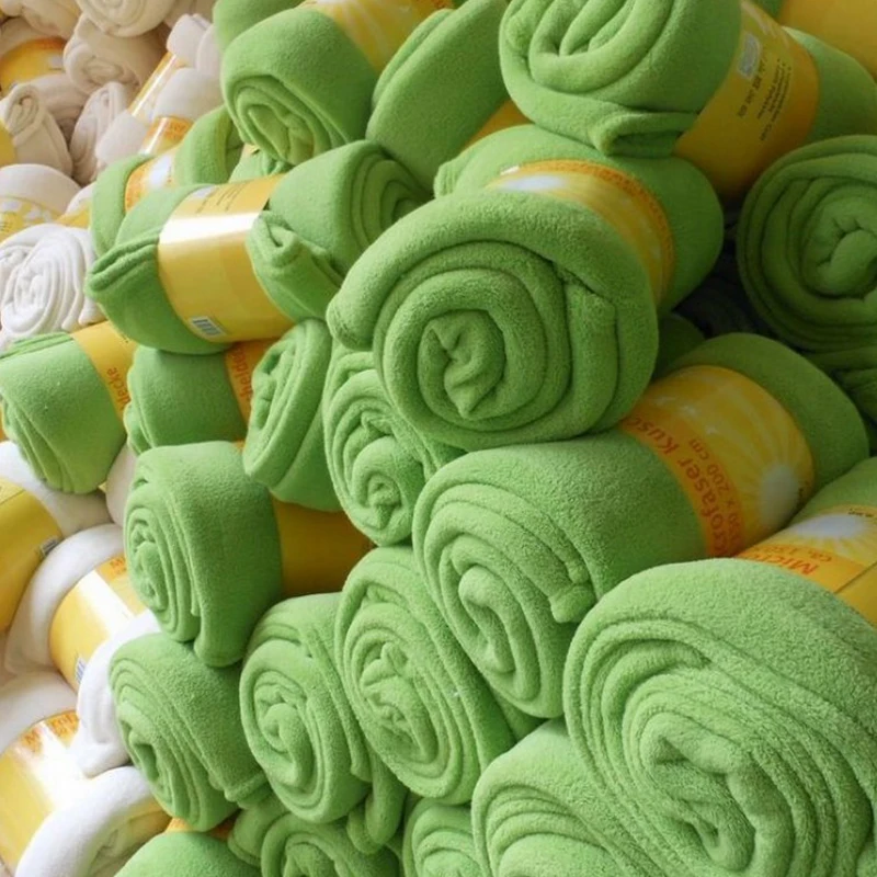 Флисовое одеяло s для кровати из искусственного меха норки однотонное покрывало