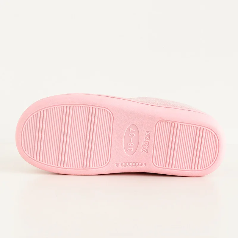 Winter Warm Shoes Woman Men Indoor Slippers Soft Plush Lovers Home Floor Slipper Anti-slip Ladies Bedroom Slides SH08212
