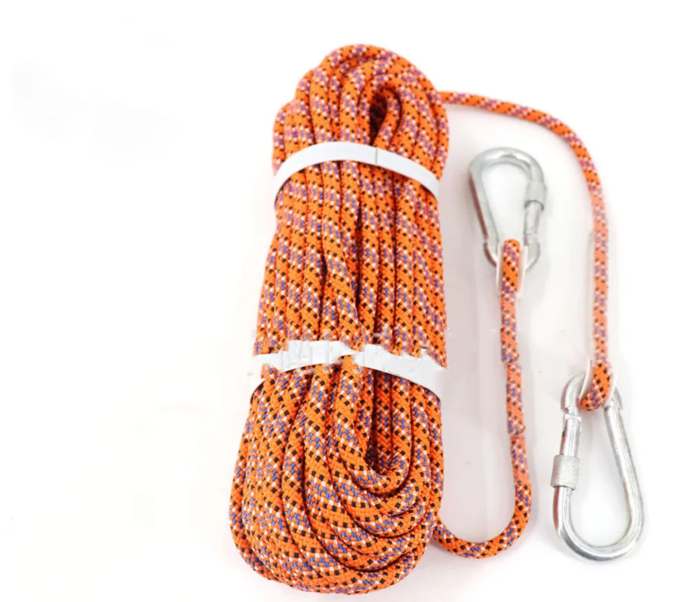 8 мм диаметр Профессиональный высокопрочный Скалолазание Веревка Открытый