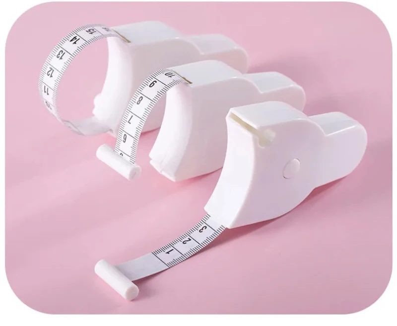 

152 Cm / 60 Inch Fitness Accurate Fitness Caliper Body Waist Chest Arms Legs Tape Measure Measuring Soft Rule Retractable Ruler