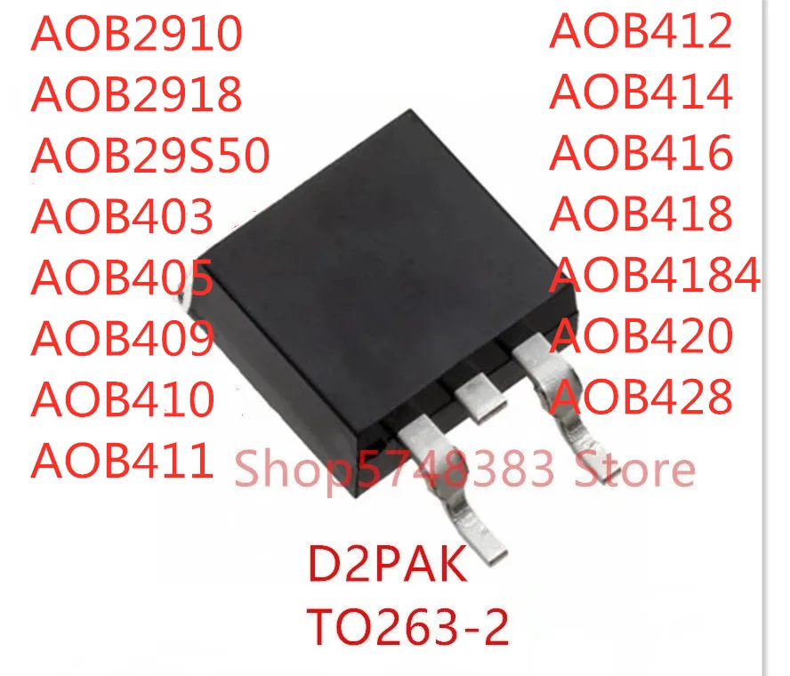 AOB2910 AOB2918 AOB29S50 AOB403 AOB405 AOB409 AOB410 AOB411 AOB412 AOB414 AOB416 AOB418 AOB4184 AOB420 AOB428 TO 263 10 шт.|Аксессуары