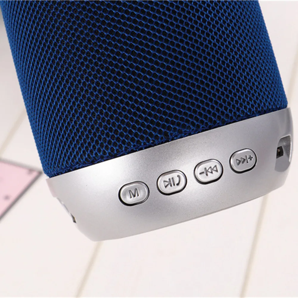 HYASIA Портативный беспроводной Bluetooth динамик ткань бас Саундбар Поддержка FM радио