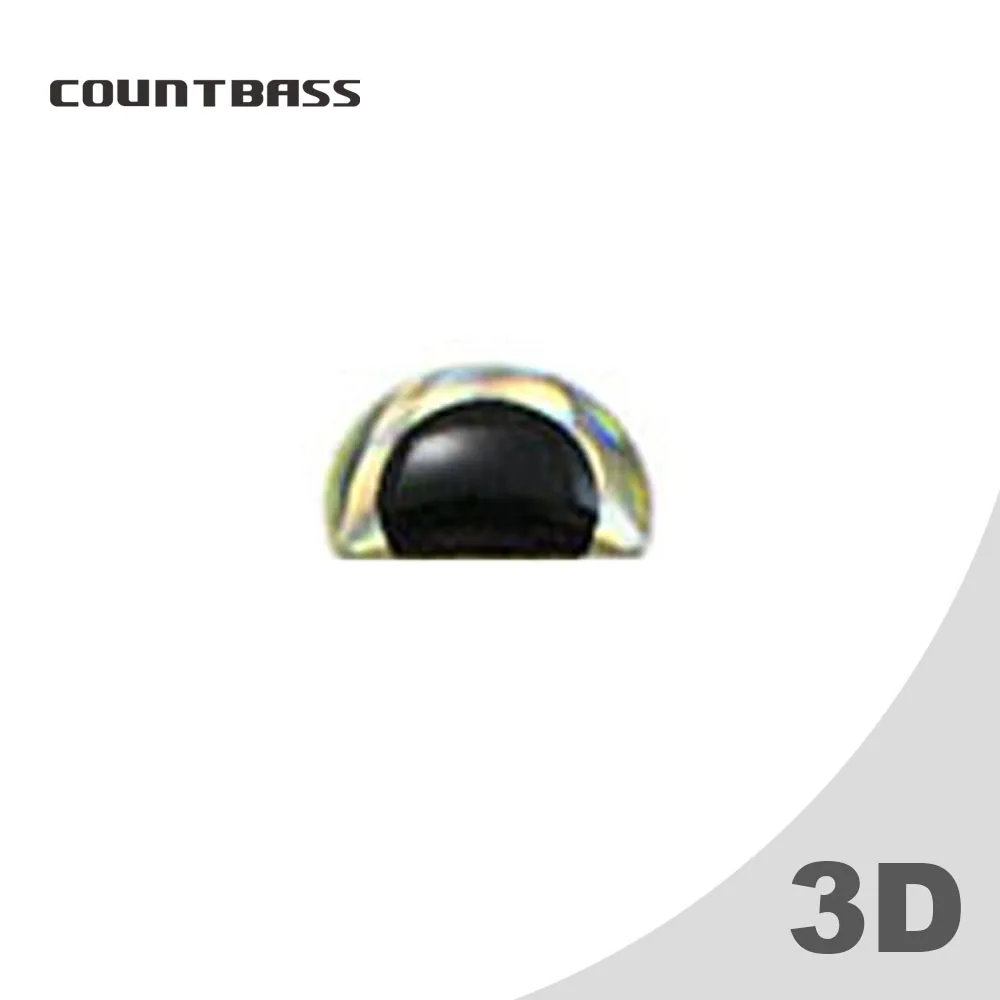 

50pcs 3D Fishing lure eyes for blank hardbaits crankbaits minnow unpaited lures, DIY fish bait asscessory, free shipment