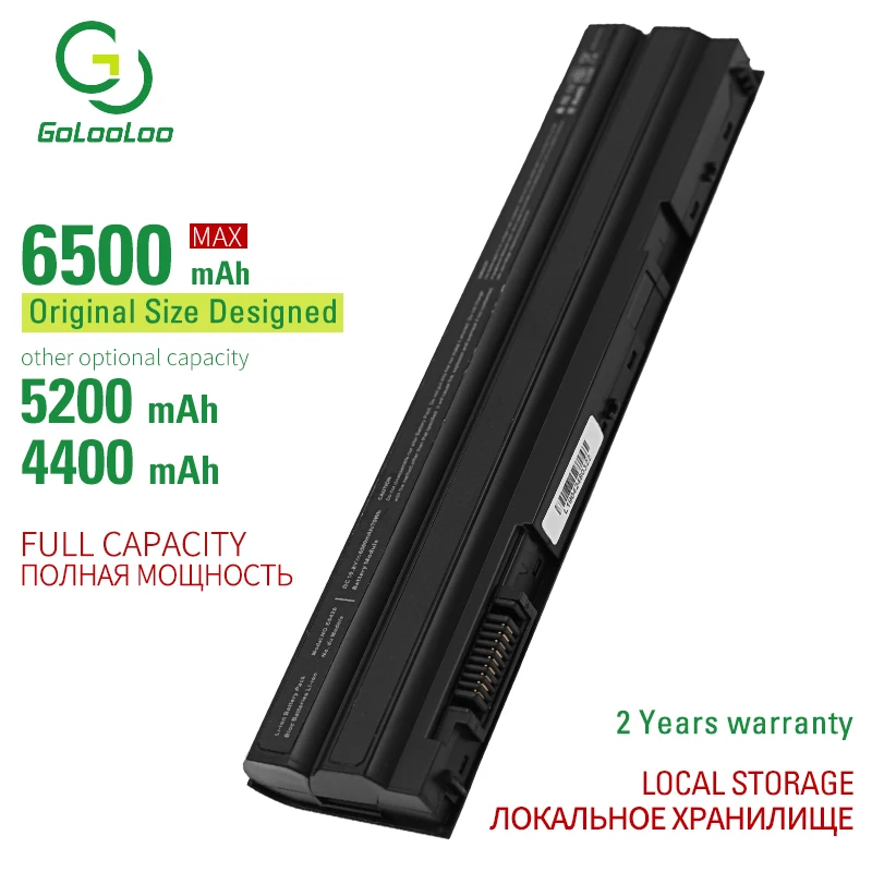 6500 мАч аккумулятор для ноутбука Dell Latitude E6420 ATG E6420 XFR E6430 E6430 E6440 E6520 E6530 Vostro 3460 04NW9 05G67C