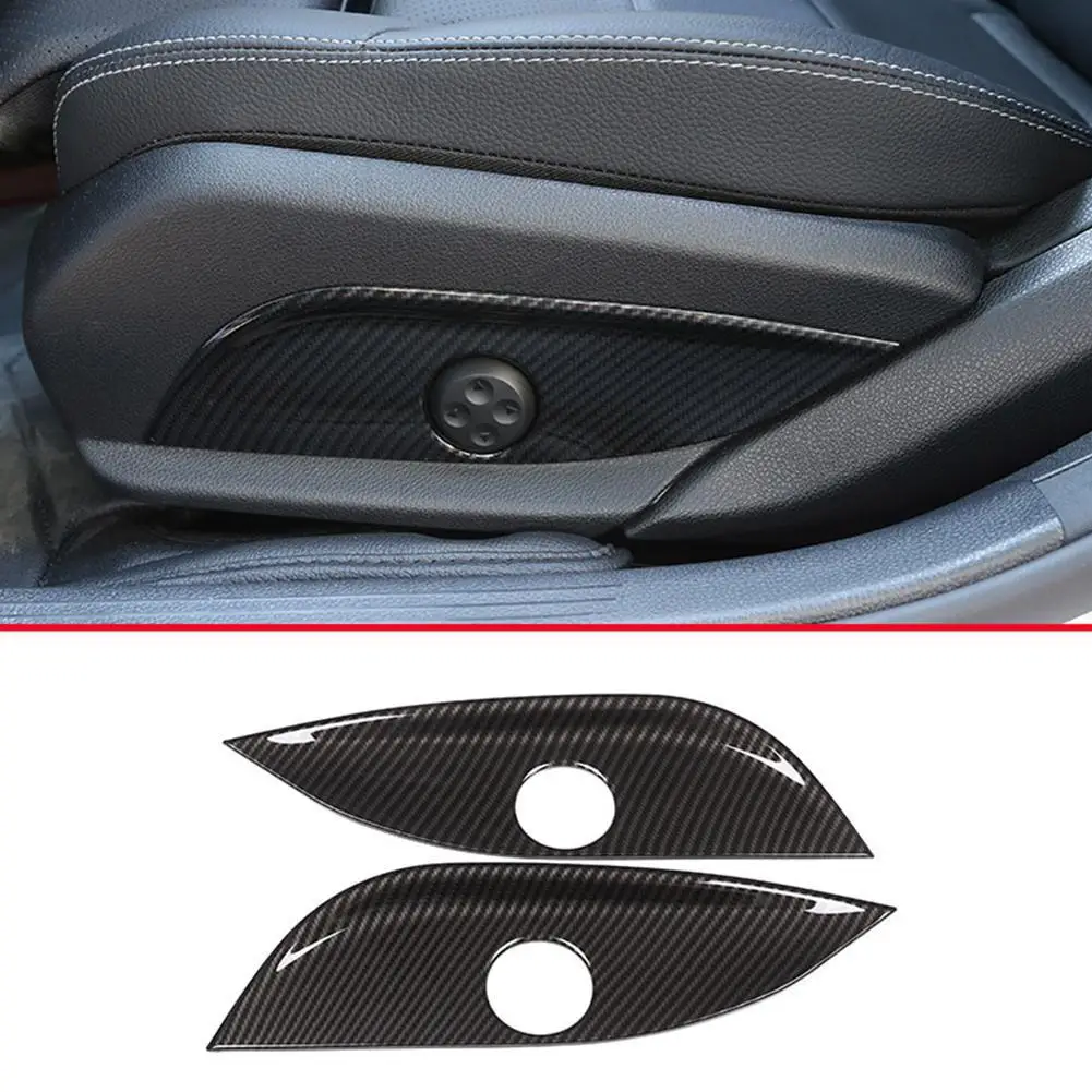 

2pcs Carbon Fiber Seat Adjustment Decorative Panel Trim for E-Class W212 W213 2010-2017