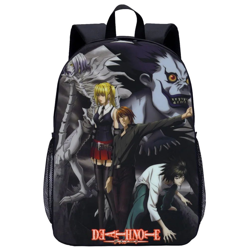 Аниме Death Note детские школьные сумки мультфильм Charizard основной рюкзак для девочек