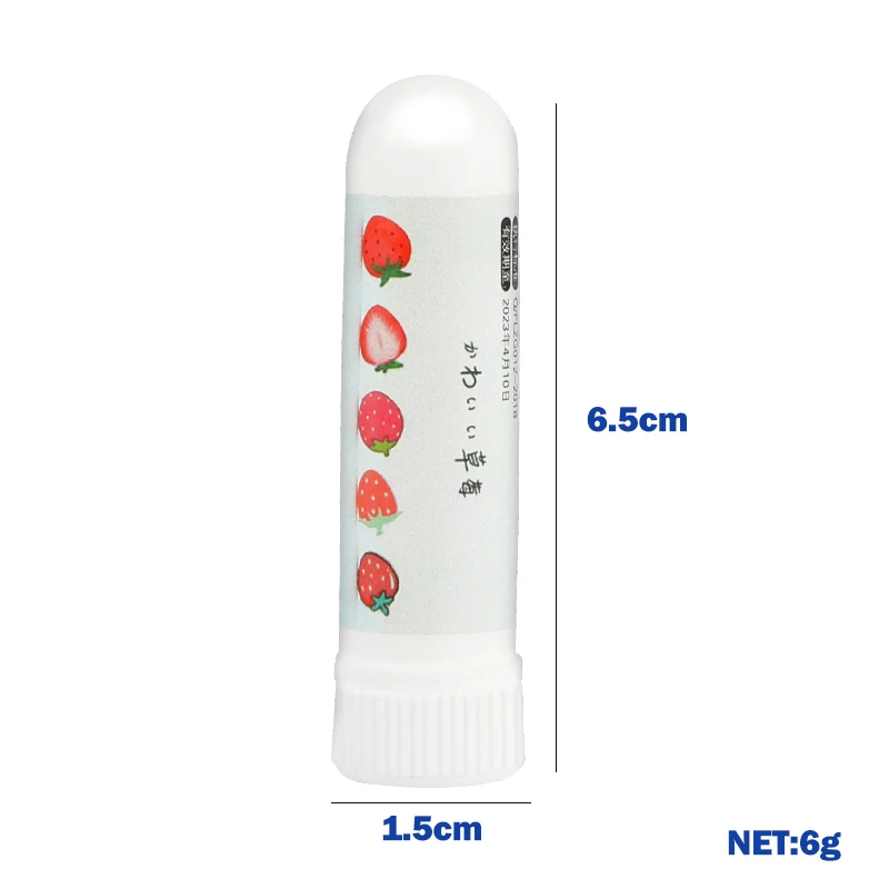 6g Nasal Inhaler Essential Oil Mint Sniff Cream Herbs Refresh Nose Cooling Motion Sickness Rhinitis Fatigue Dizziness Fresh Air | Красота и
