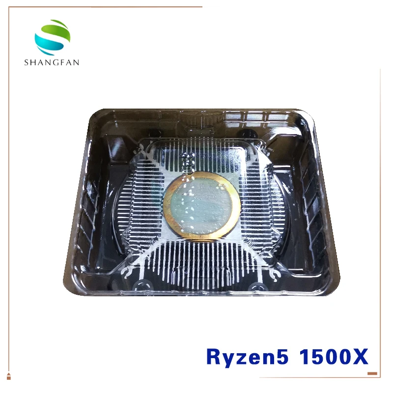 Процессор AMD Ryzen 5 1500X R5 1500X3,5 GHz четырехъядерный процессор L3 = 16M 65W YD150XBBM4GAE Socket AM4 с охлаждающим вентилятором