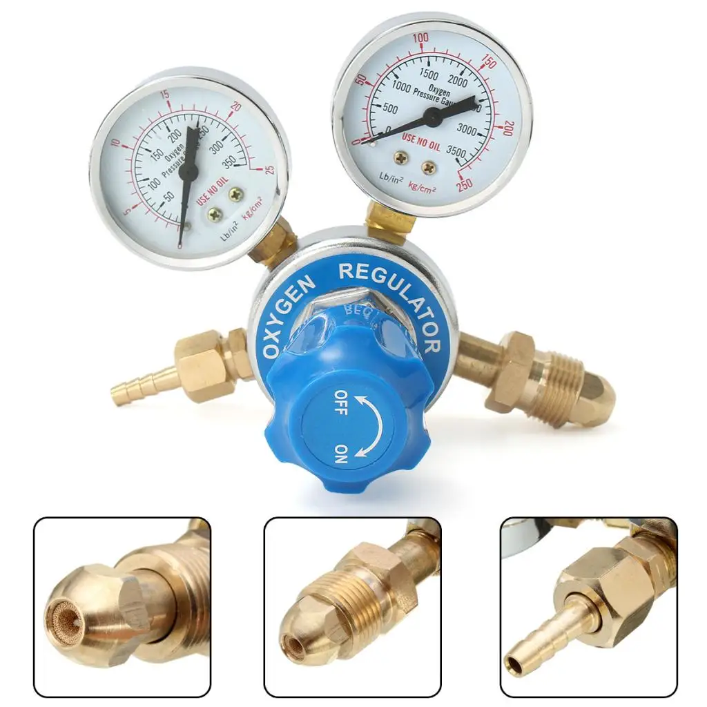 

Argon Oxygen Acetylene Regulator Reducer MIG Meter Pressure Gas Cutting