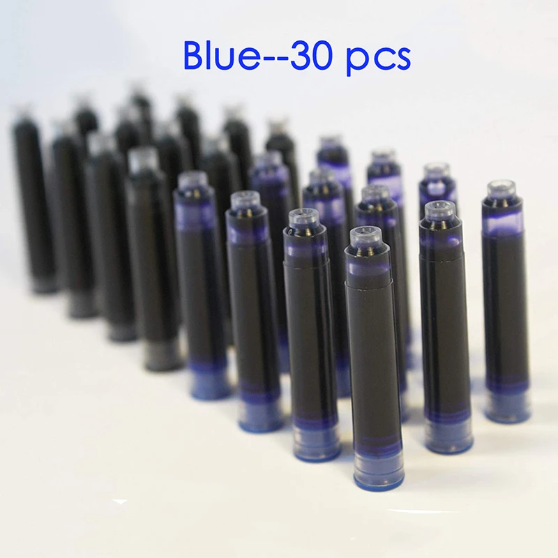 30 шт. перьевая ручка Jinhao картриджи с чернилами классические