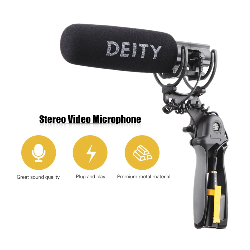 

Дейти V-Mic D3 Pro комплект Портативный конденсаторный Камера комплект микрофона включает в себя: суперкардиоидный направленный микрофон w/ D-XLR ...