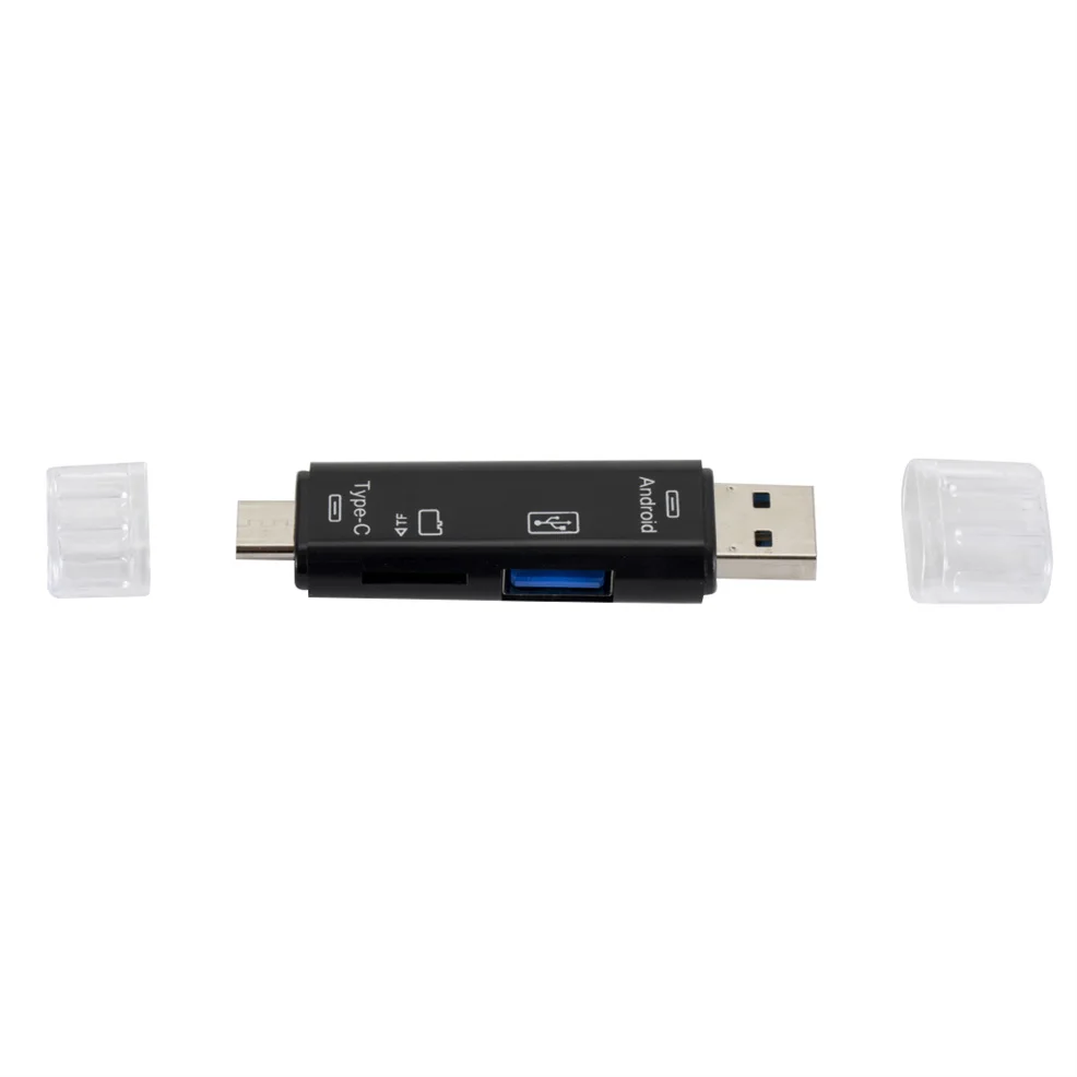 Тип C Micro USB устройство чтения карт 3 в 1 OTG кард ридер высокоскоростной