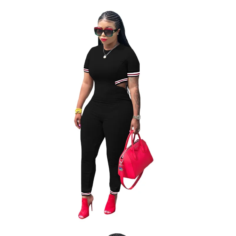 Женский комбинезон Dashiki с коротким рукавом и длинным осенне зимний