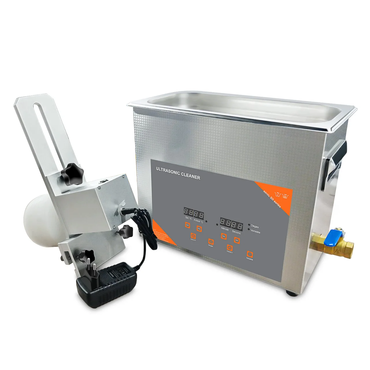 FanYingSonic Vinyl Record Ultrasonic Cleaner 6L 180W Digital Heated Degas For Metal Carburetor Injector Nozzle Engine Car Washer