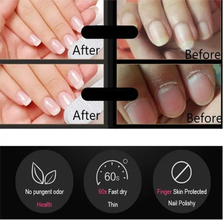 CATUNESS White Pink Base Peel-off Protection Liquid Varnish Easy Clean Fast Dry Finger Skin Protected 8ml for Nail Varnishes | Красота и