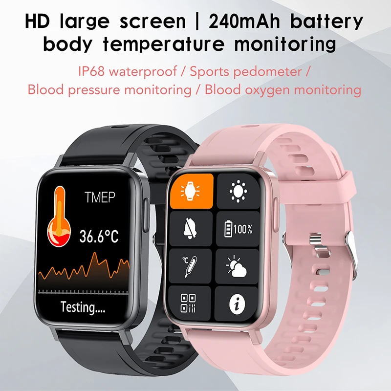 

Sports Watch Bracelet T10 Pro Smart Watch Men's Watches Women's Wristwatch Smartwatch 2021 Heart Rate Monitor Electronic Clock