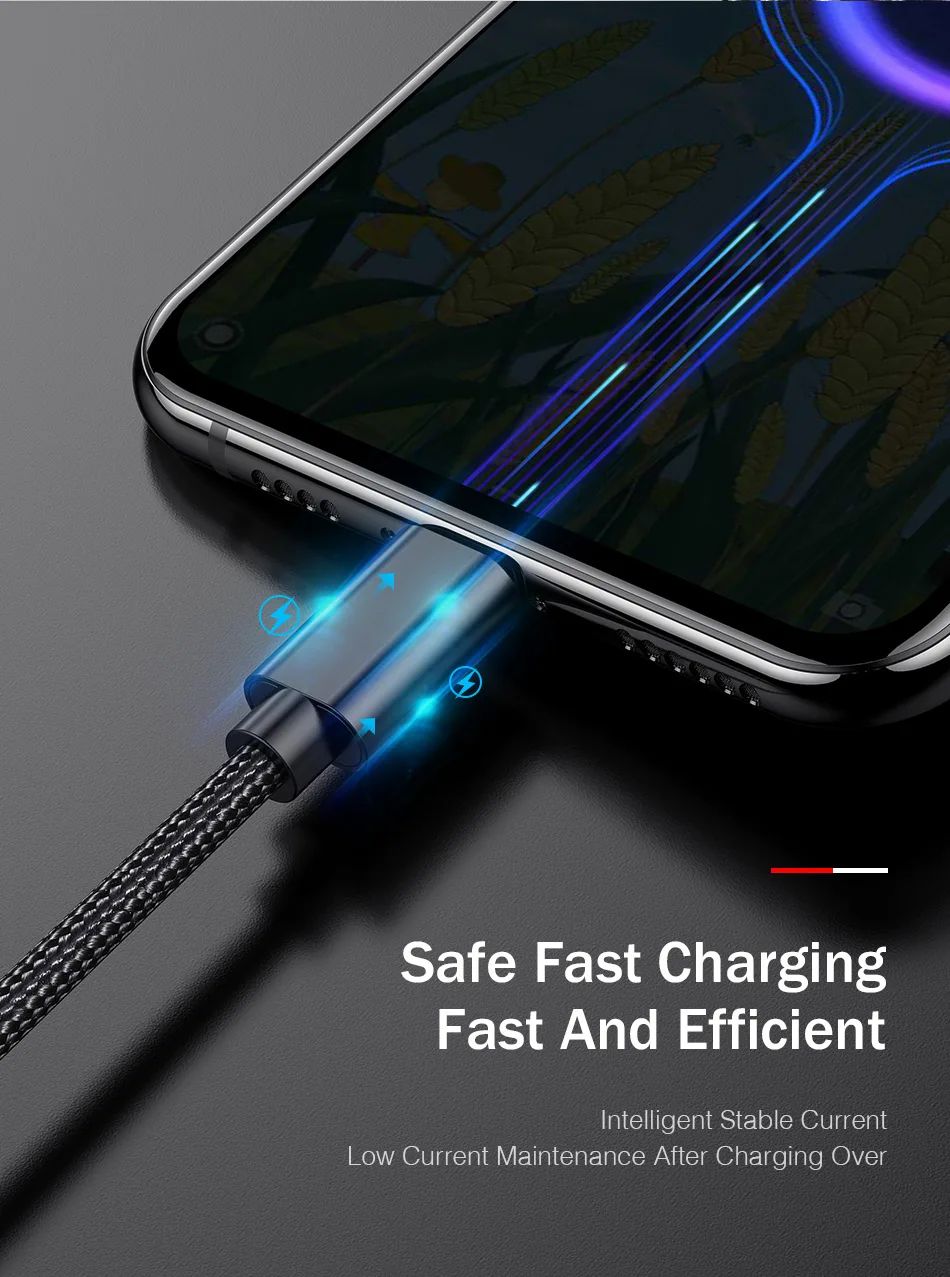 1 м кабель Micro USB шнур металлическая нейлоновая оплетка Кабель Microusb для передачи данных и зарядки Micro usb кабель для samsung Xiaomi huawei htc sony Lg