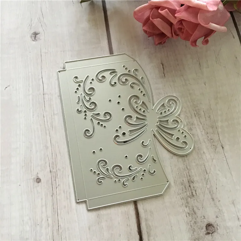 Бабочка кружева металла резки штампы границы для рукоделия Скрапбукинг свадьбы