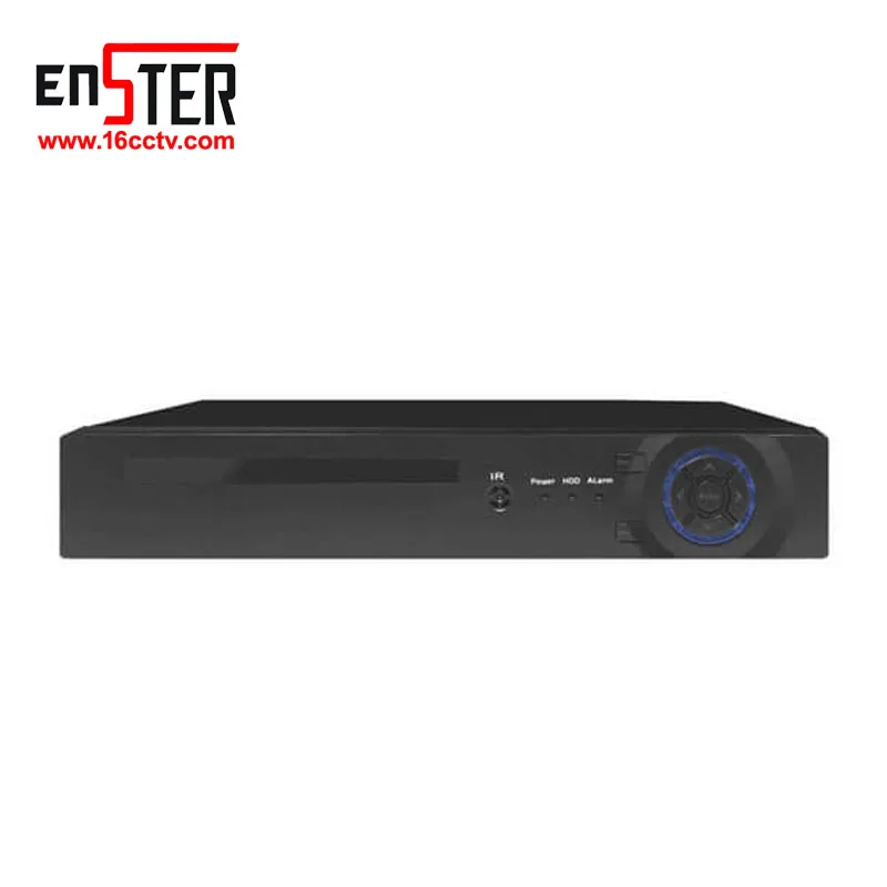 Detecção de Rosto Nvr com 16 Enster Plug And Play Porta Saída Apoio 16ch 5mp H.265