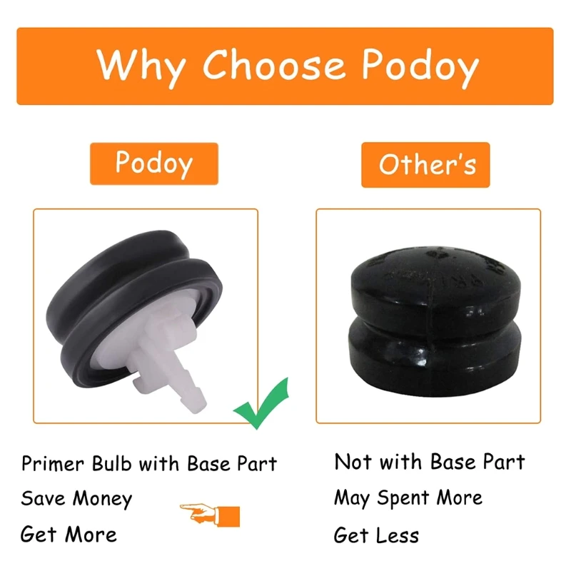 

7Pcs 667460 Primer Bulb for Toro Lawn-BOY 66-7460 Replacement Stens 120-440 Part 35ED