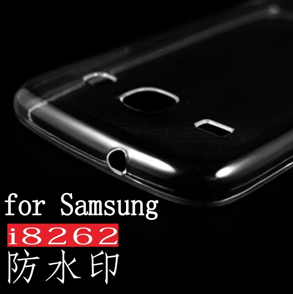 Отличная цена для Samsung Galaxy Core i8262 чехол задняя крышка ультра тонкий чистый цвет