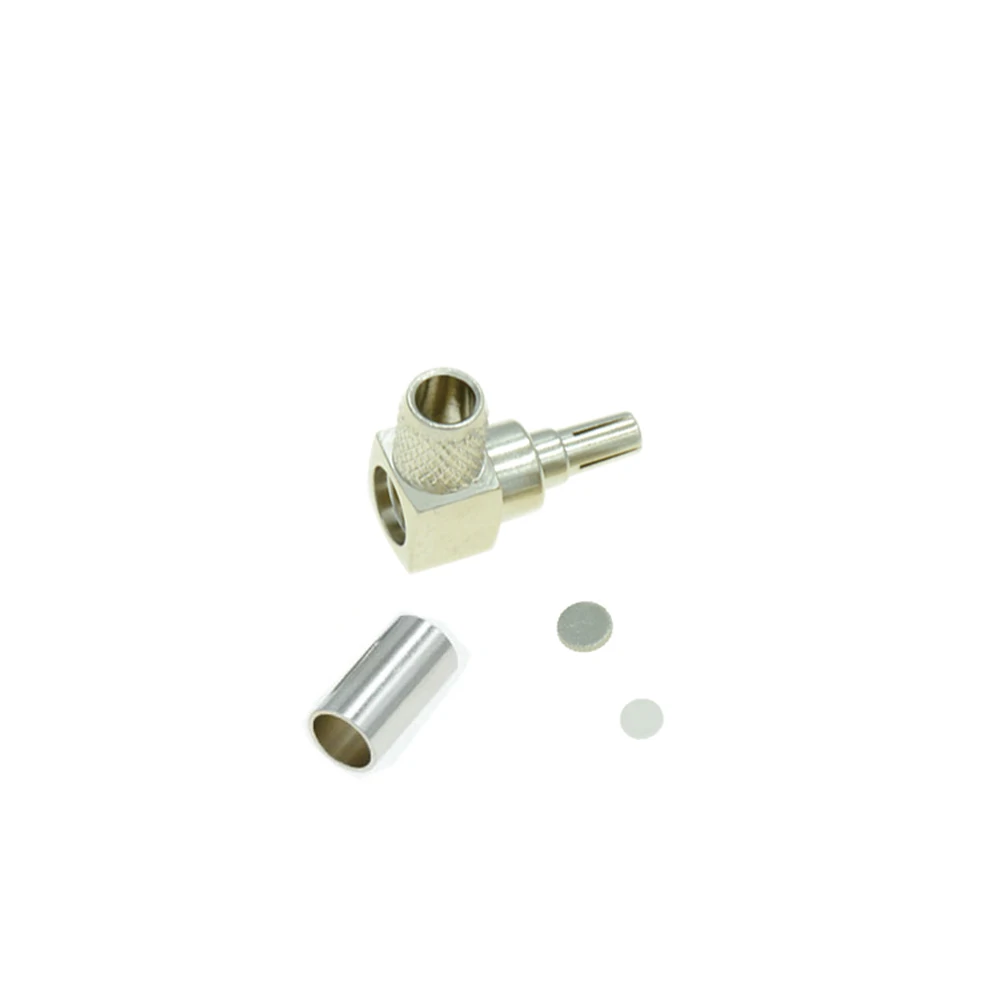 10 шт. CRC9 Штекерный прямоугольный обжимной радиочастотный соединитель для кабеля