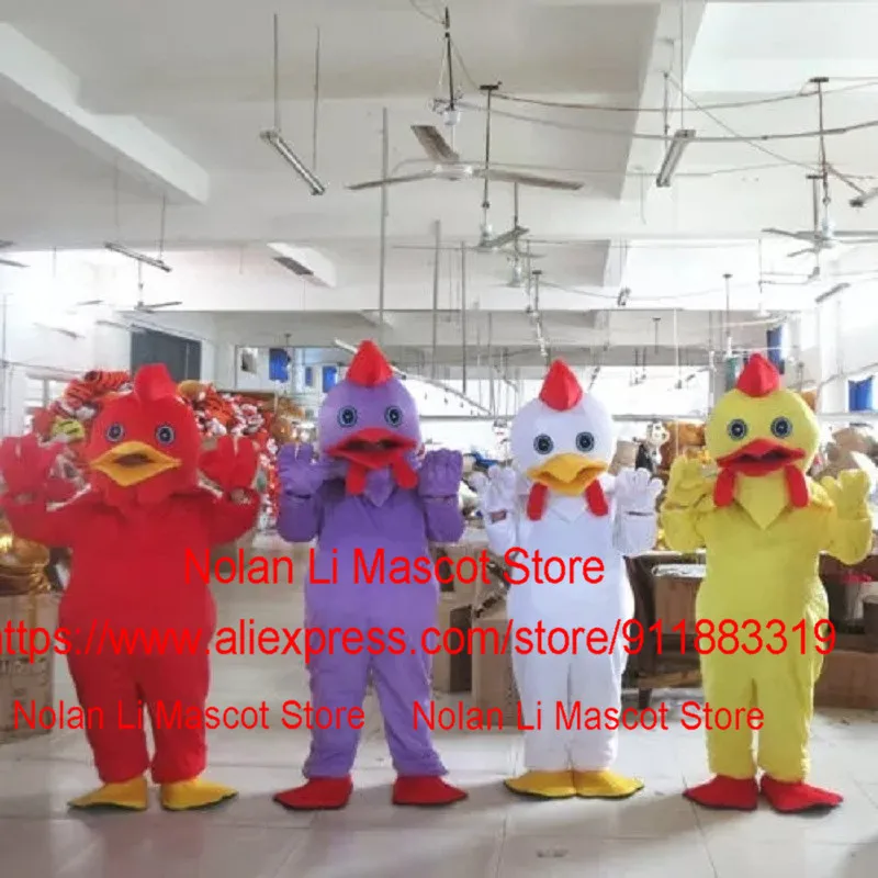 

Hot Sale Big Rooster Mascot Costume Cartoon Set Role Playing Game Advertising Masquerade Party Easter Carnival Adult Size 1251