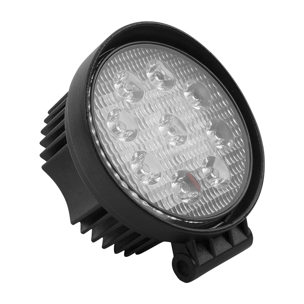 27 Вт рабочая лампа 3 Точечный светильник круглый внедорожный светодиодный бар