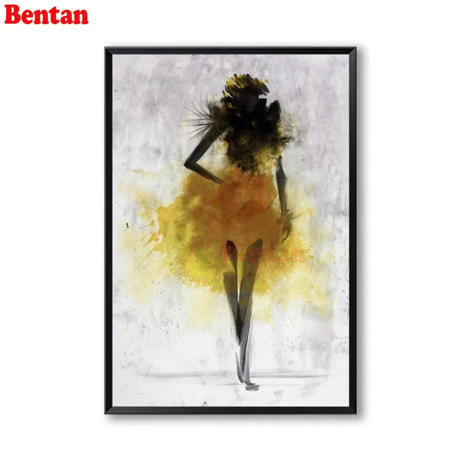 Новая танцевальная юбка для девочки цветная 5D полноразмерная алмазная живопись