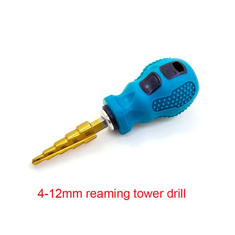 1 предмет на возраст от 4 до 12 лет мм башня шаг сверла рассверливания ручная дрель