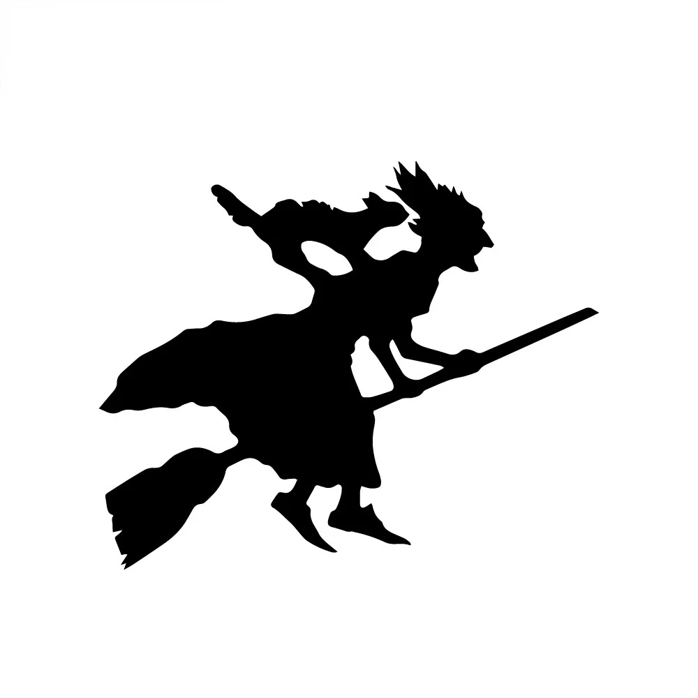 

Jptz14cm-12cmm мультфильм ведьма Графический автомобиль, мотоциклетный корпус, индивидуальное модное украшение, ПВХ