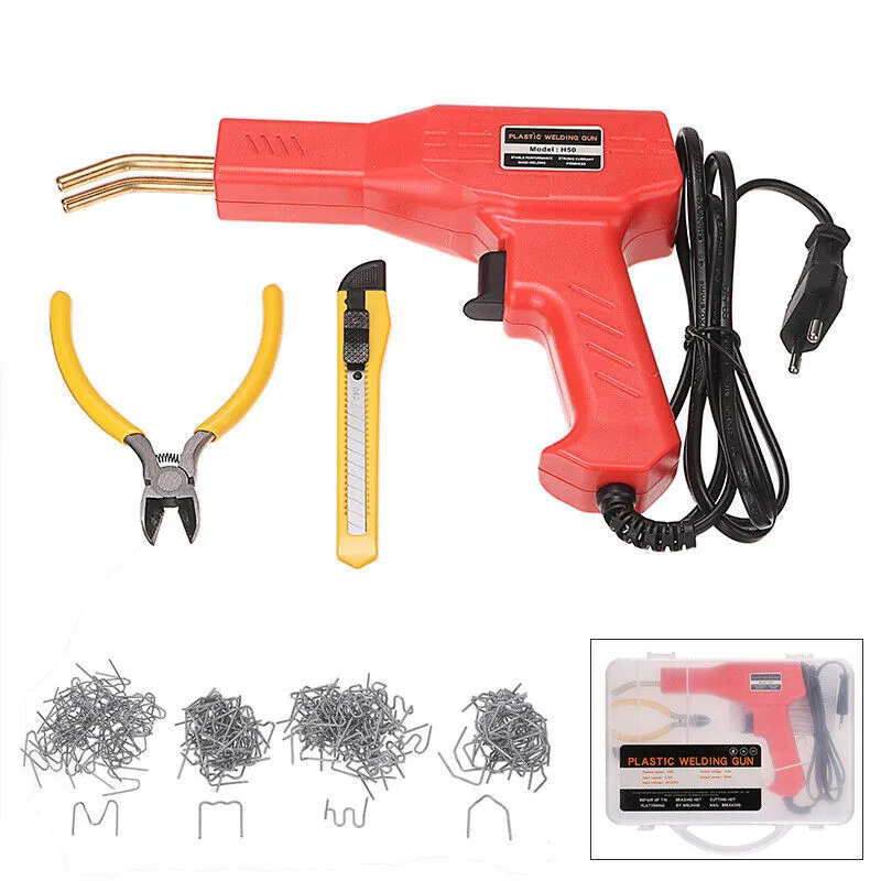 

Replacement Plastic Welding Machine Kit Wave Staples 200 Staples 50W Accessories Car Bumper
