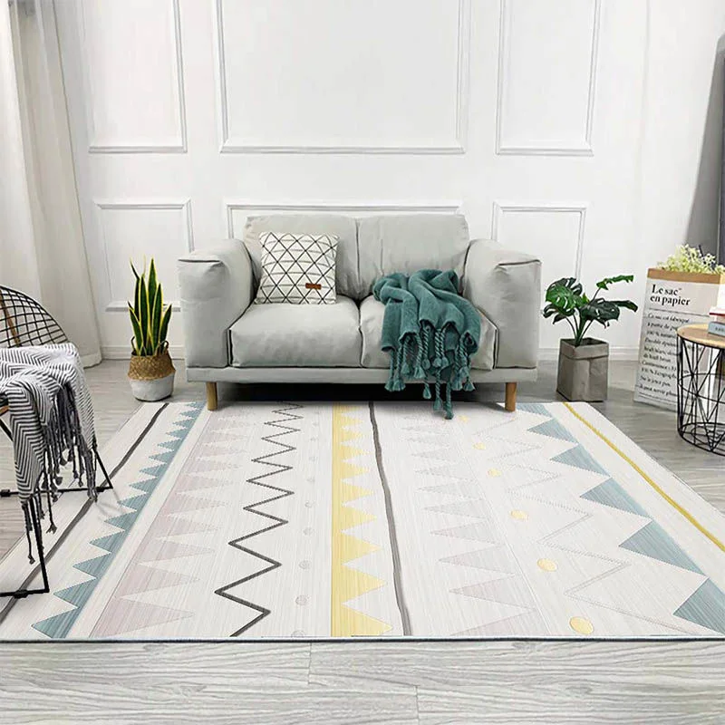 Ковры в стиле бохо Нескользящие Коврики для спальни гостиной кухни с