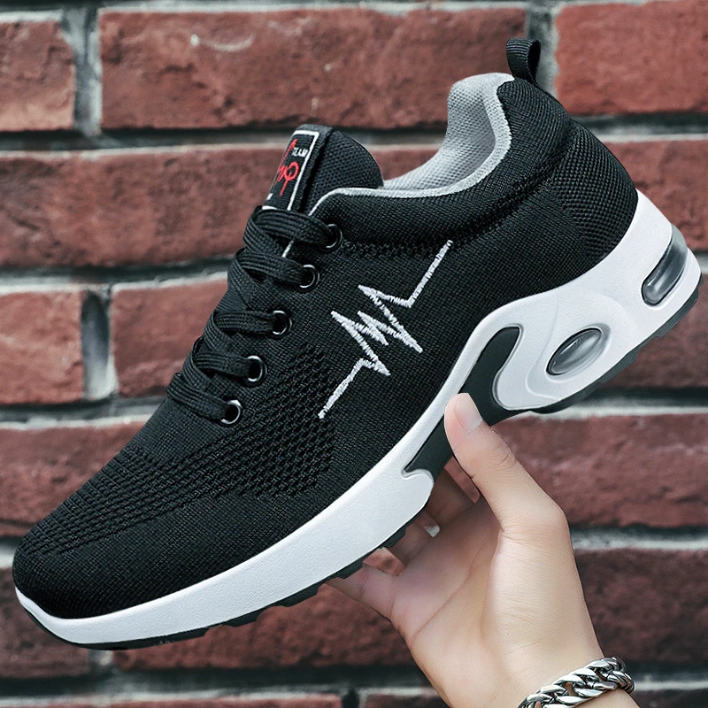 2021 New Hotsale Soft Sole Running Breathable Outdoor Sports Shoes Lightweight Sneakers For Men Comfortable Athletic Training