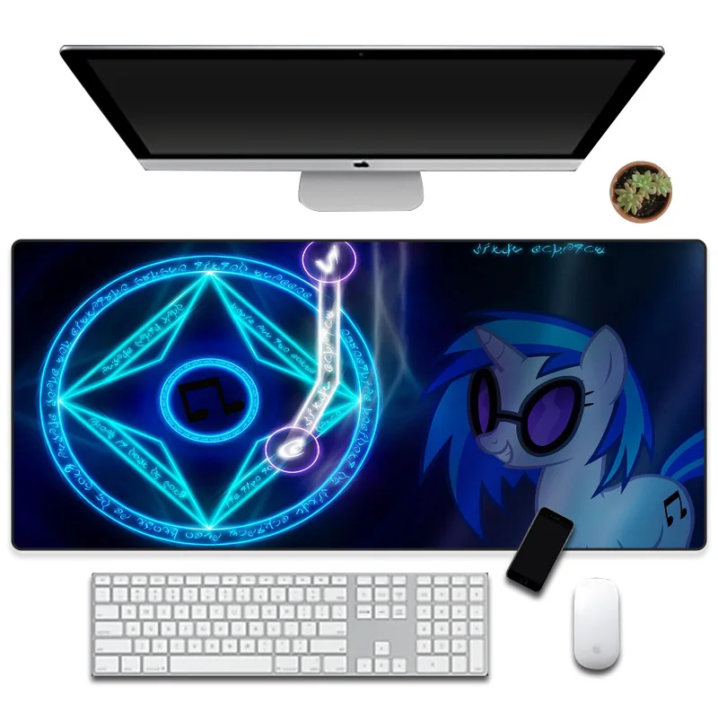 Большой размер DIY пользовательский коврик для мыши Аниме игровой L XL Регулируемый