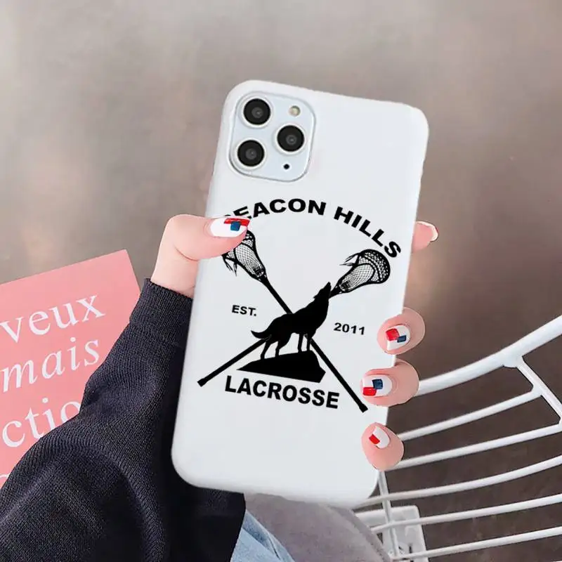 

Dylan O'Brien Teen Wolf Stilinski 24 Shell Phone Case Candy Color for iPhone 6 7 8 11 12 s mini pro X XS XR MAX Plus